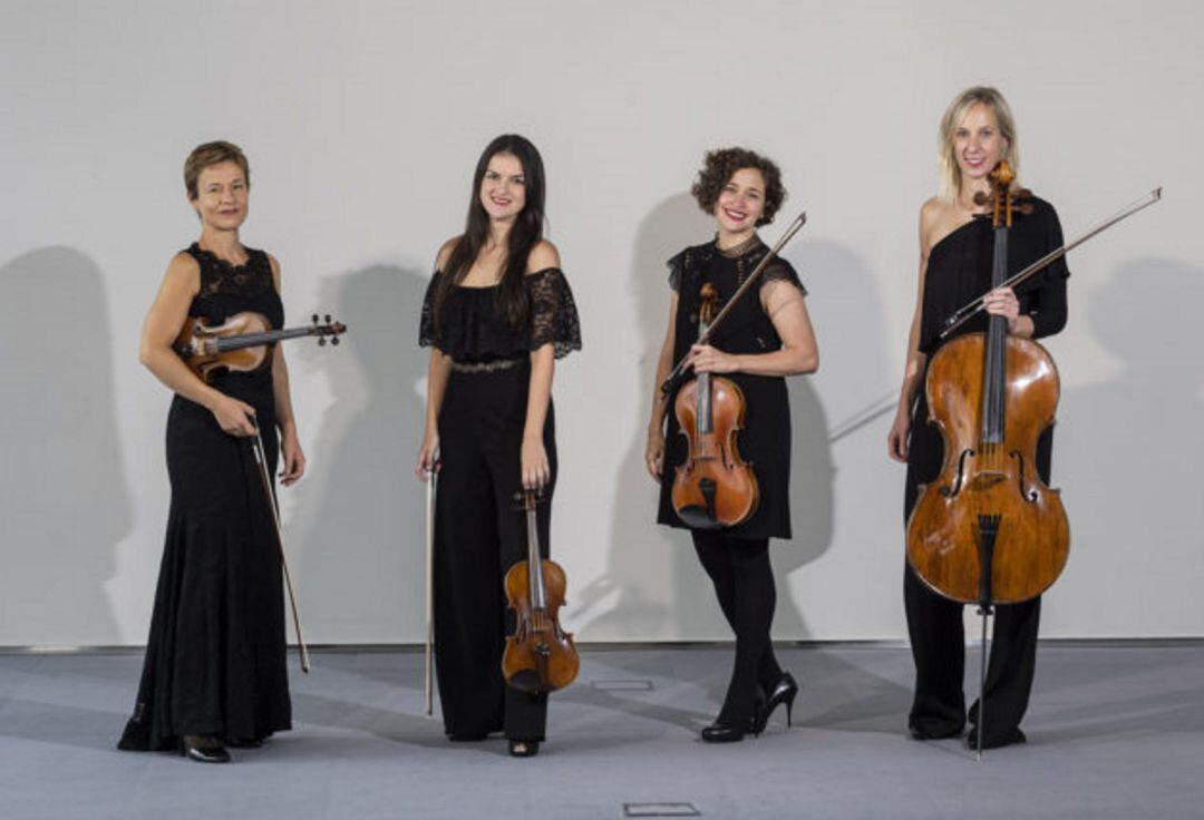 El Cuarteto Adhara que actuará en Cuéllar