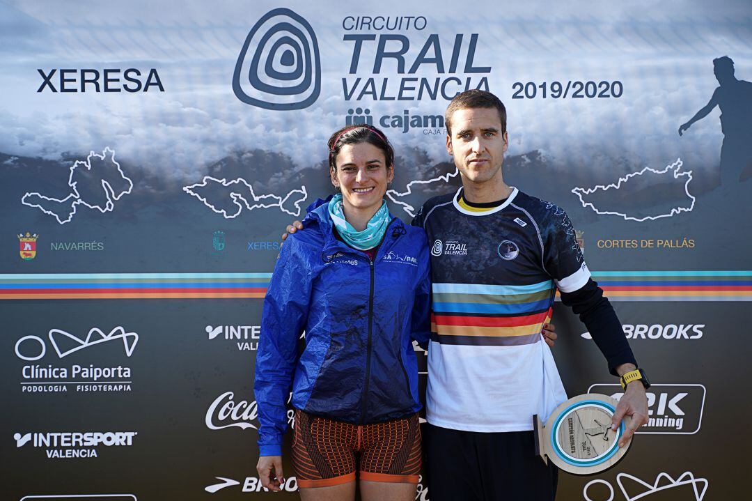 Tamara Canet y Simón Rama, campeones del la prueba de Trail