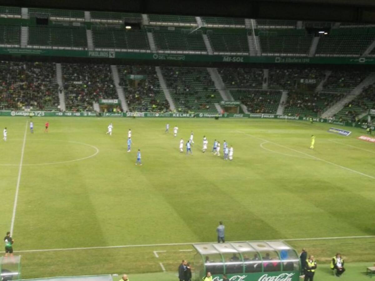 Partido notable de un gran Elche C.F. que se impuso 2-0 al líder Málaga