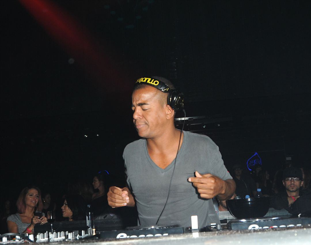 Erick Morillo durante una actuación en Las Vegas en 2014