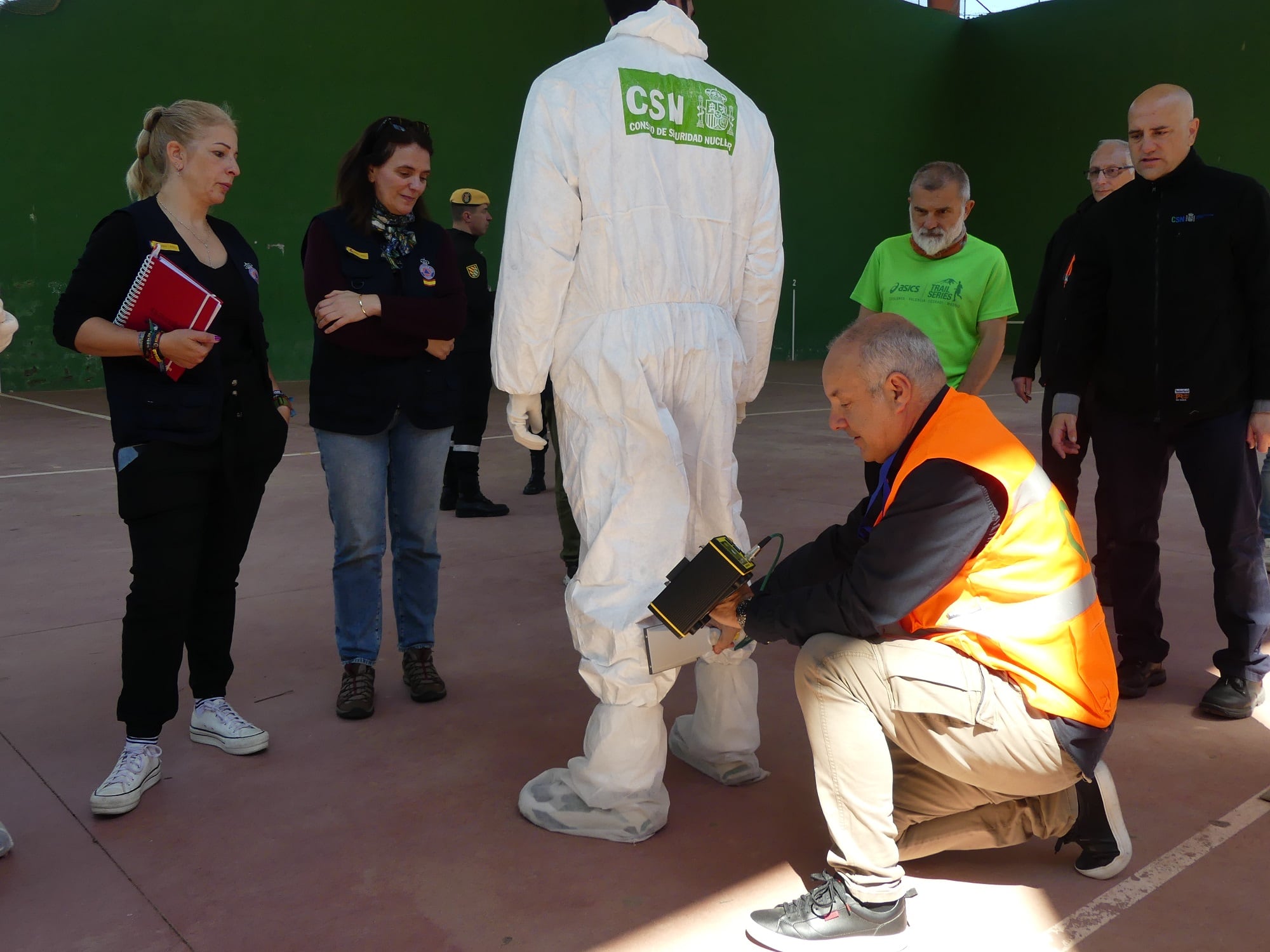 Ejercicio descontaminación en Sacedón