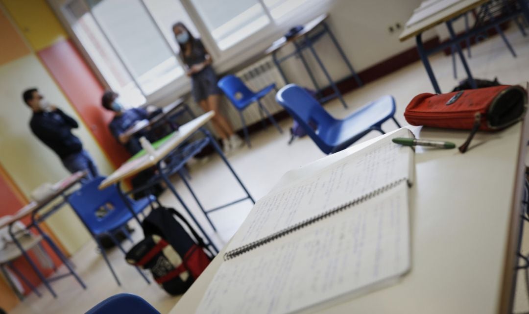 Alumnos de 2º de Bachillerato del Colegio Alameda de Osuna.