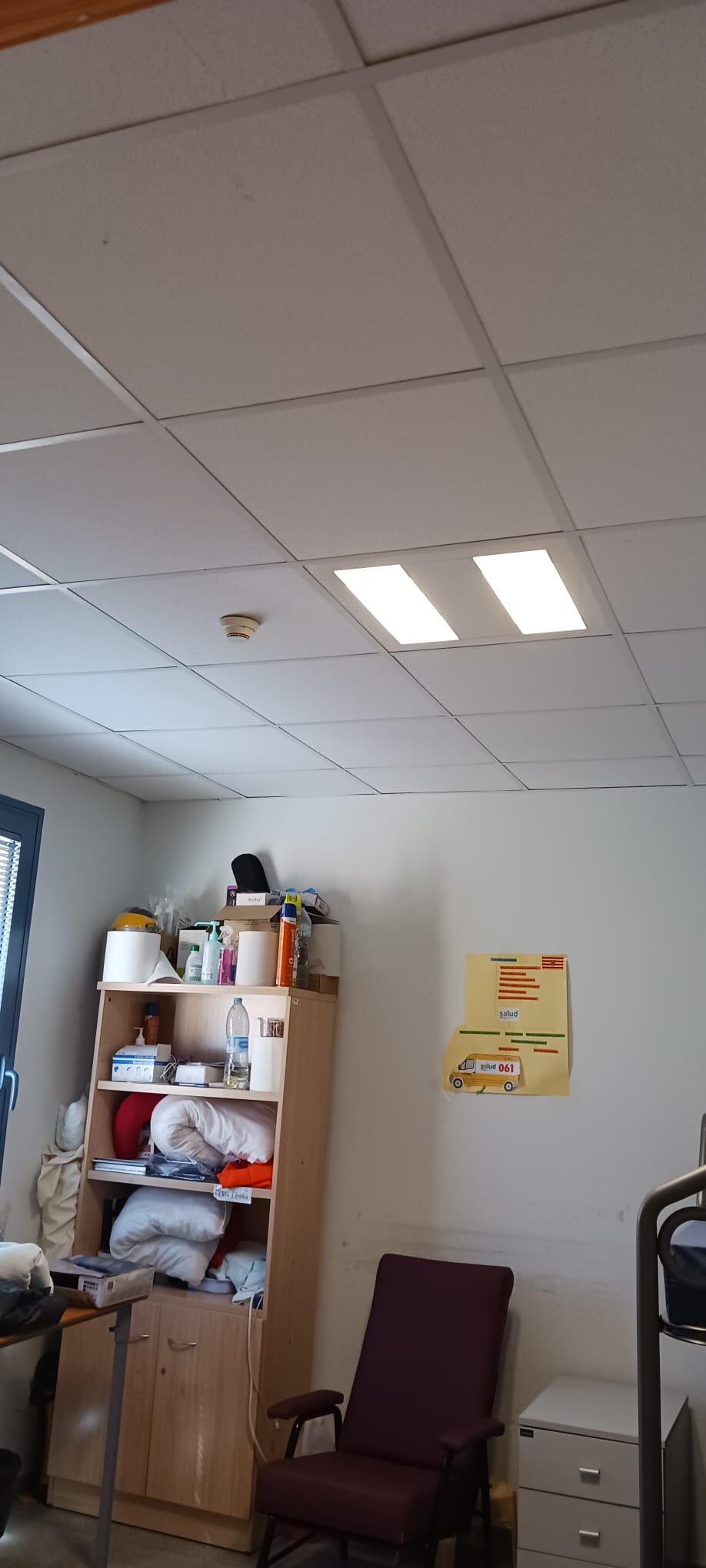 Techo SVB Fraga reparado