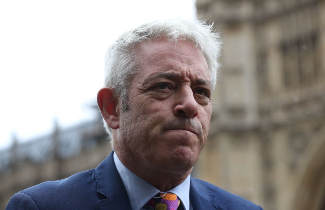 &quot;Speaker&quot; de la Cámara de los Comunes en Reino Unido, John Bercow.