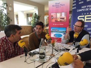 Los caseteros Joaquín Gil, de El Toro Embolao y Alfonso Herrera de La Alcaría.