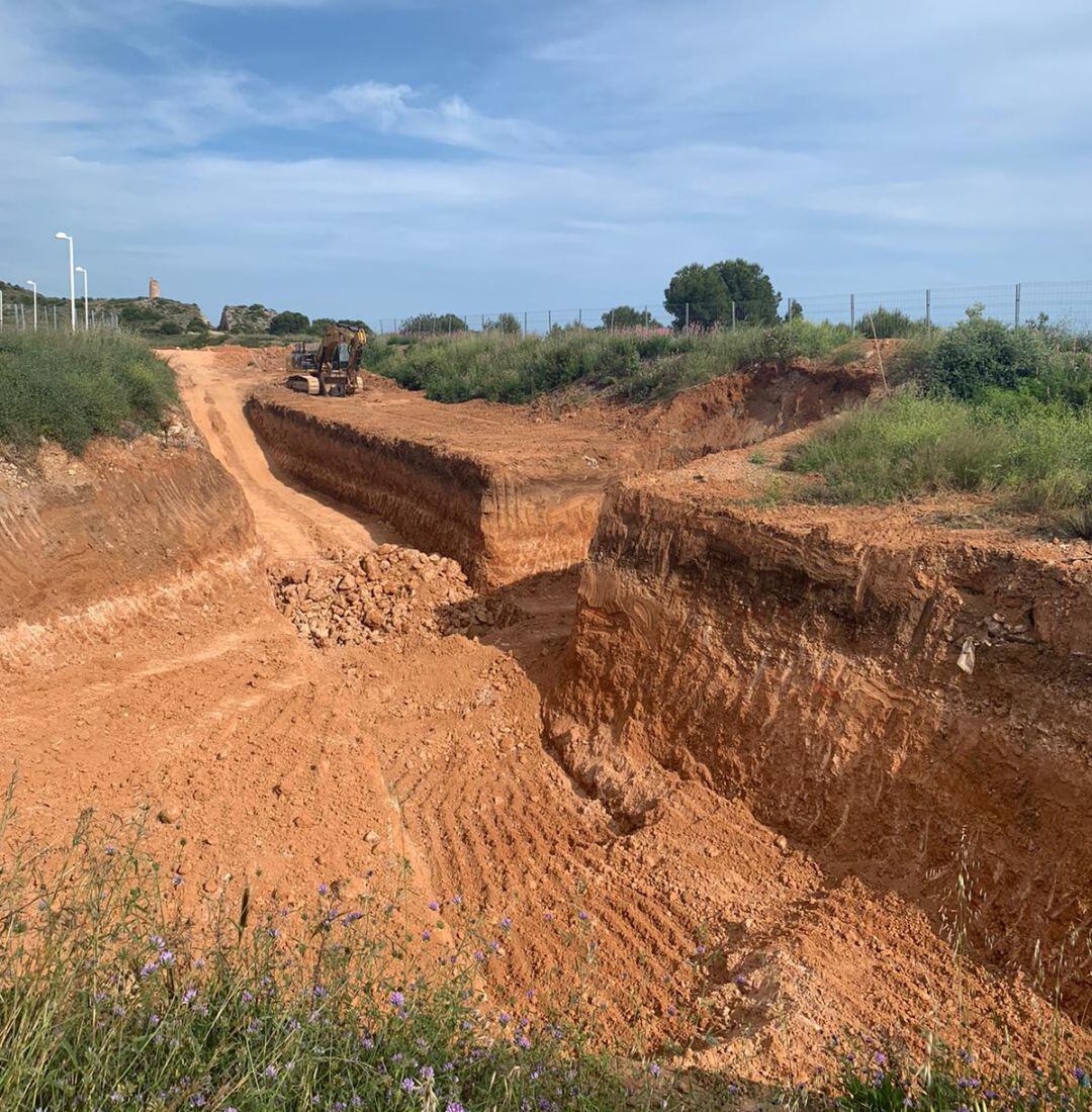 Imágenes de las obras que ya han empezado