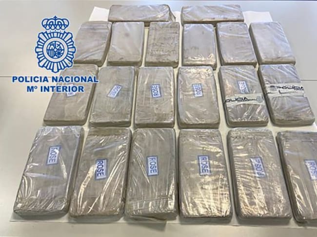 Heroína intervenida en Alovera