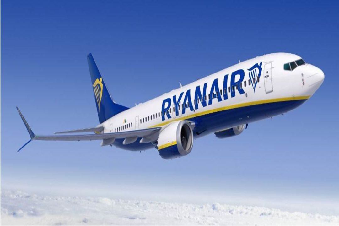 Avión de Ryanair