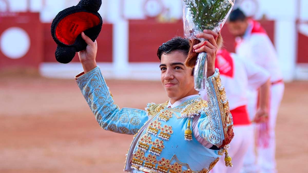 El joven torero Marco Pérez (Foto cultotoro.es)