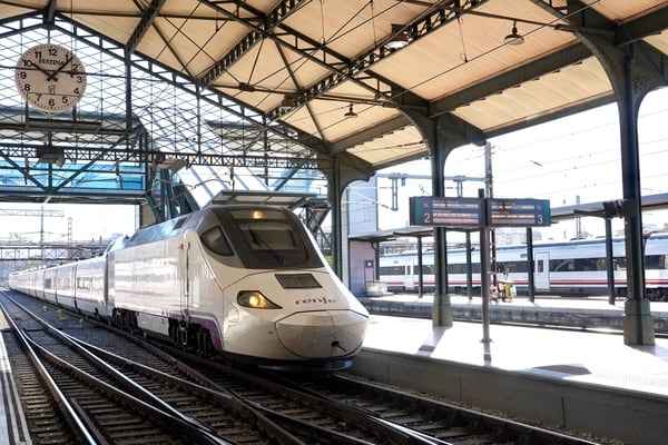 Imagen de archivo. Estación de trenes Campo Grande en Valladolid