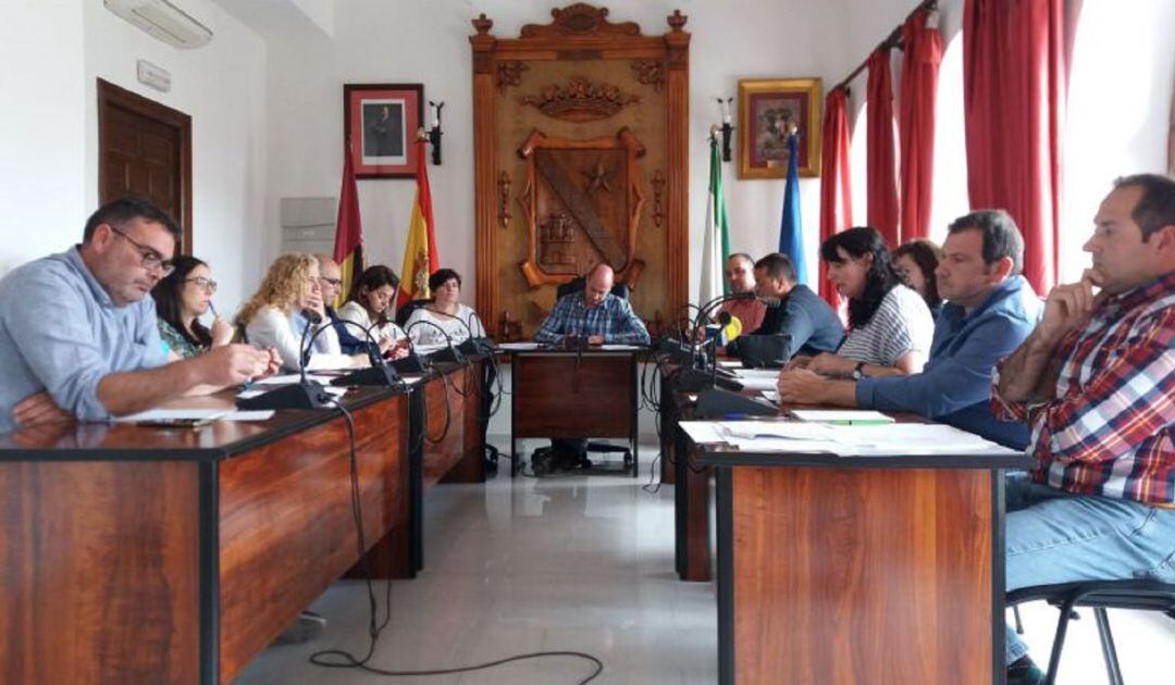 Momento de la celebración de un anterior Pleno Municipal