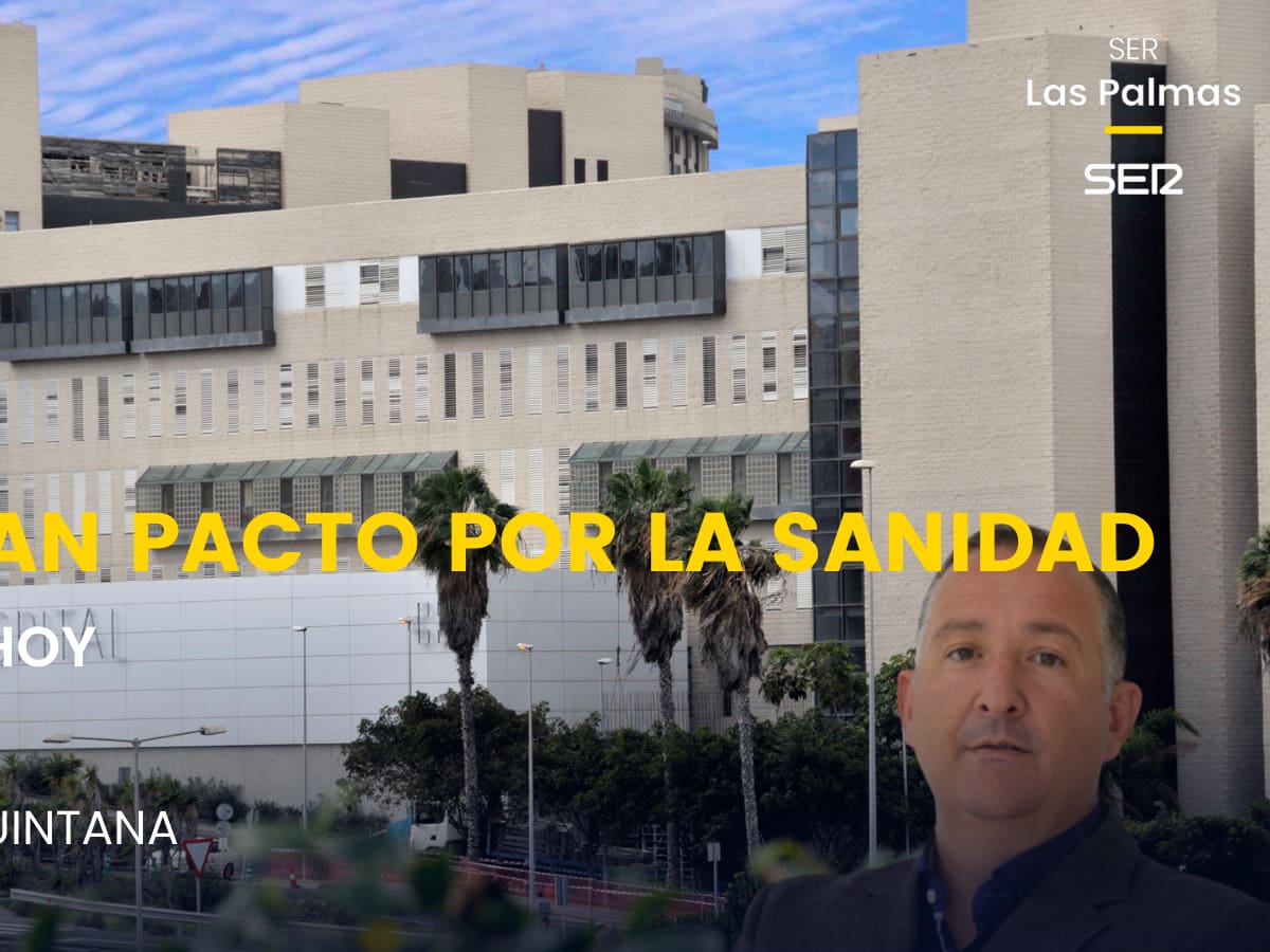 Comentario Evaristo: "Un gran pacto por la sanidad"