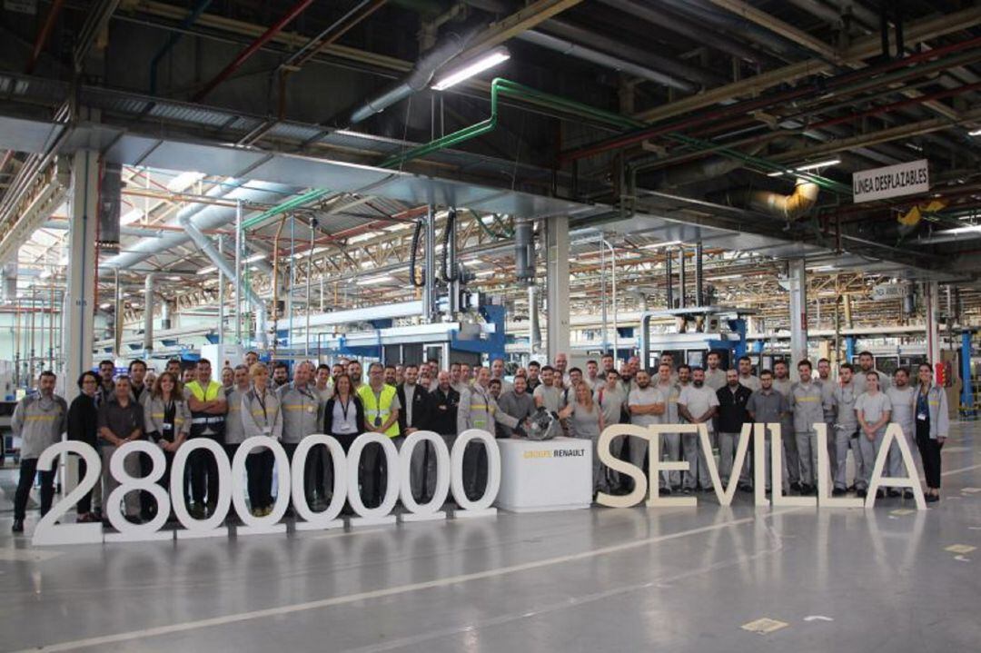 Fábrica de Renault en Sevilla, donde fabrican cajas de cambio para la firma francesa