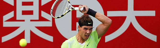 Nadal, en el Torneo de Tokio