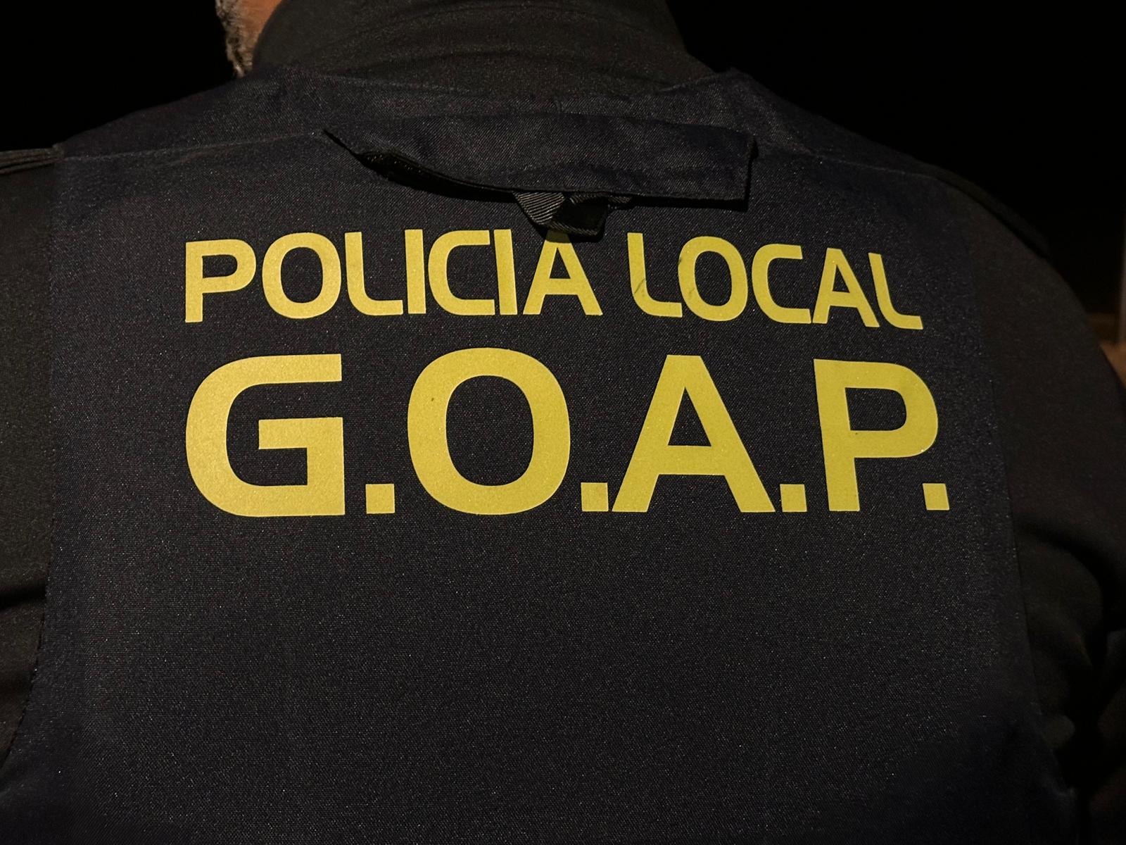 Un agente del GOAP en Los Barrios