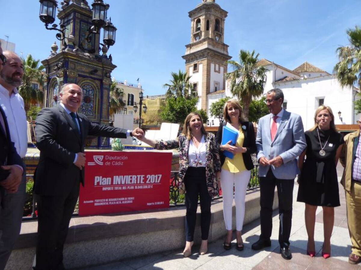 La diputación invierte 830.000 euros en distintas obras de Algeciras