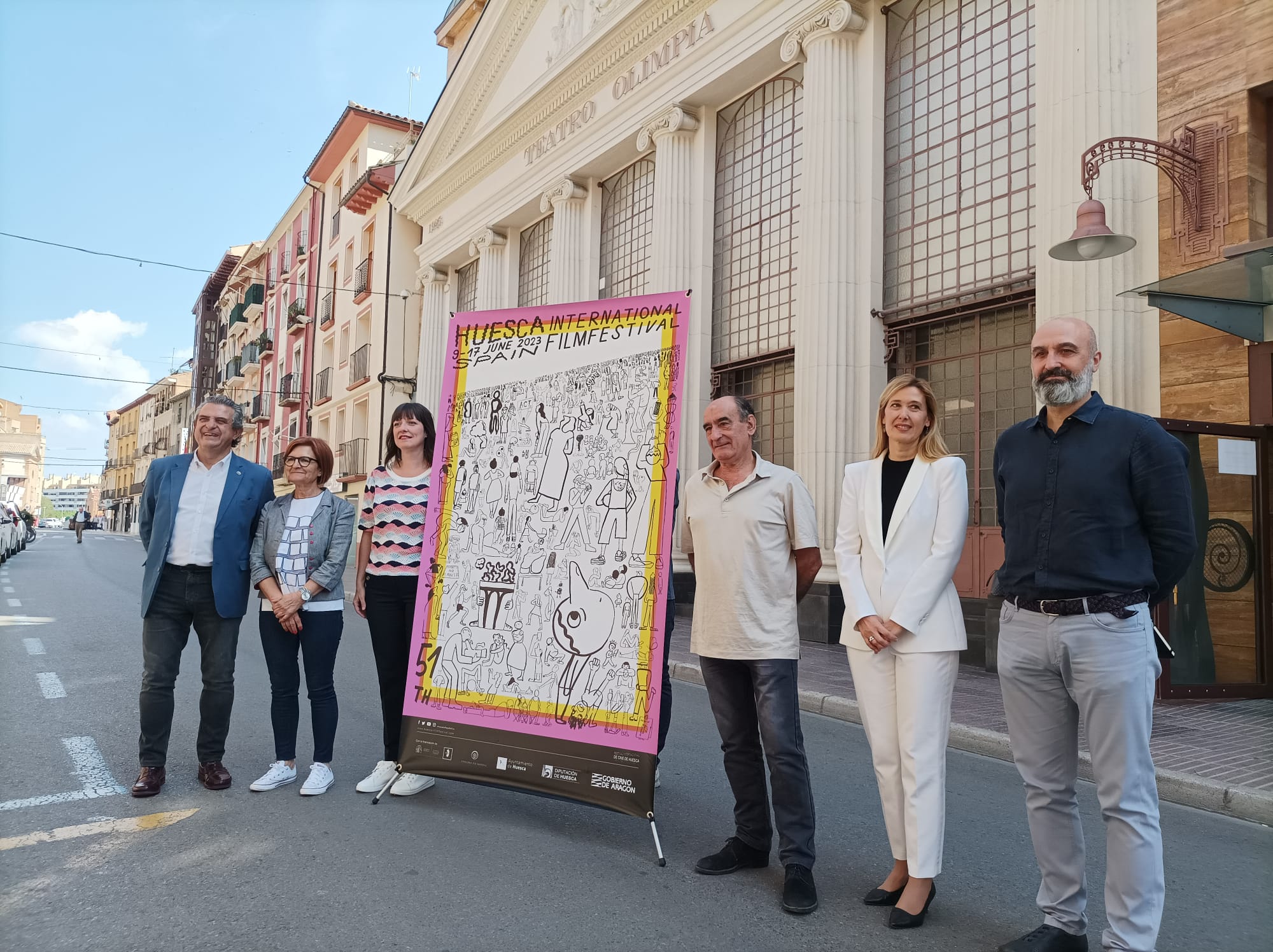 Presentación de la 51ª edición del Festival Internacional de Cine de Huesca.