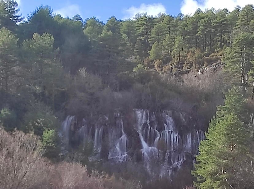 Chorrera de la Tobilla en Vega del Codorno.