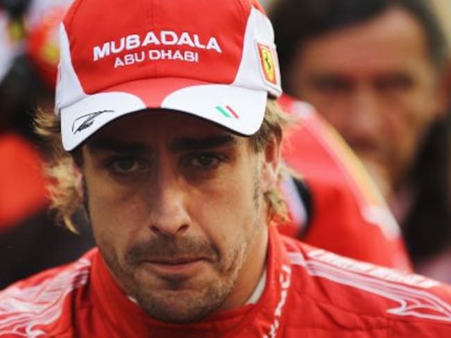 Fernando Alonso, tras la carrera de Abu Dabi en la que se le escapó el título de 2010.
