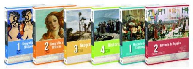 Imágenes de los libros de texto de los profesores Diego Caballero, Rafael Delgado y Juan Antonio Bascón