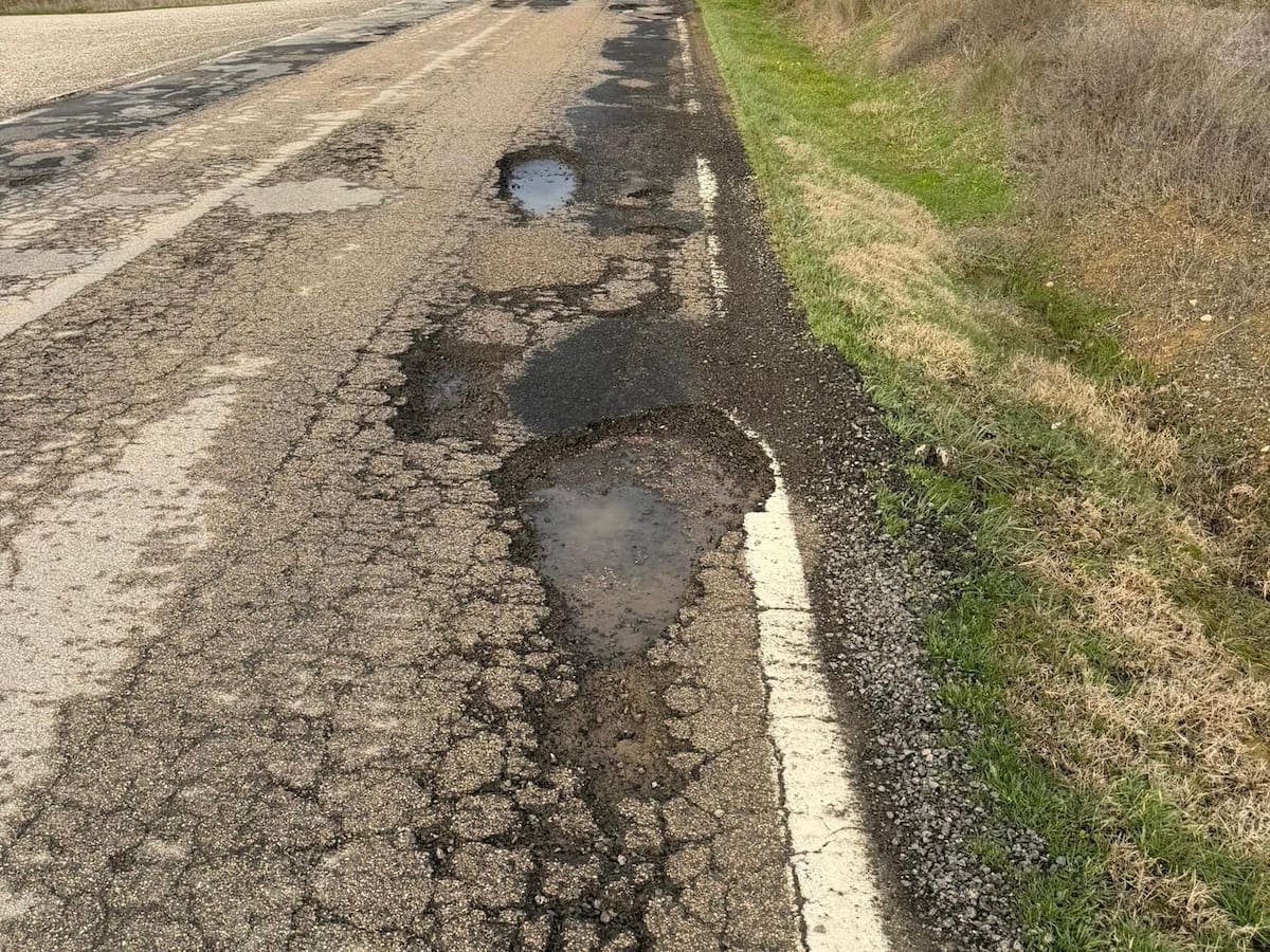 Quejas por el lamentable estado de la A-131
