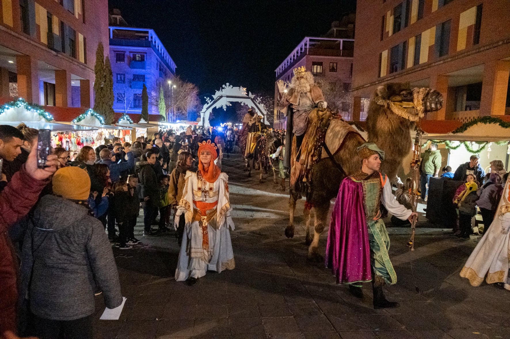 Los Reyes Magos por las calles de Azuqueca de Henares