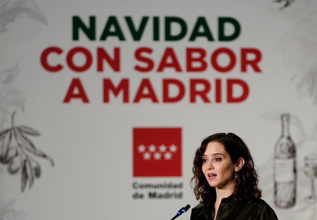 La presidenta de la Comunidad de Madrid, Isabel Díaz Ayuso