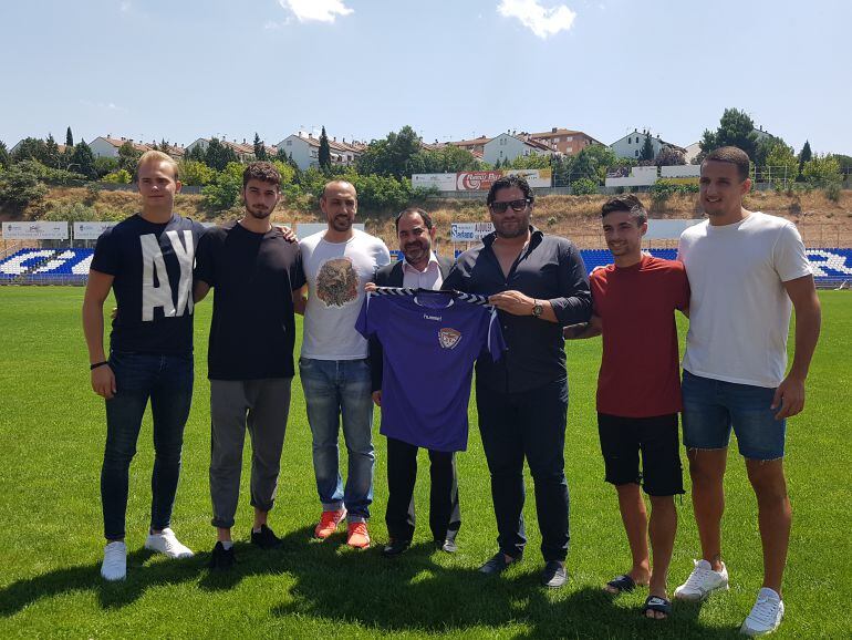 Última presentación de nuevos jugadores del Depor