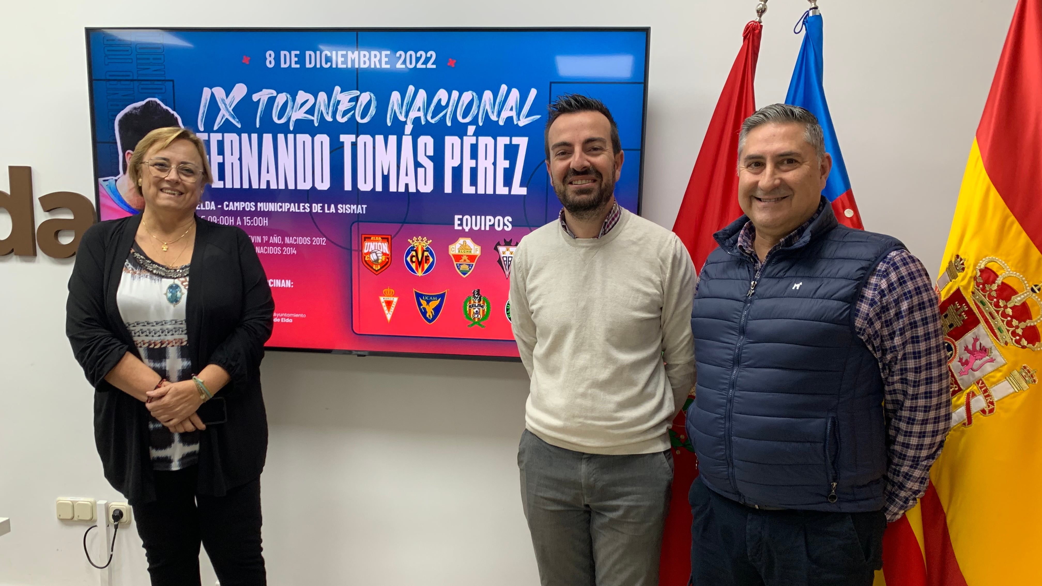 La IX edición del Torneo Ncnal. Fernando Tomás Pérez se ha presentado en el Ayuntamiento de Elda