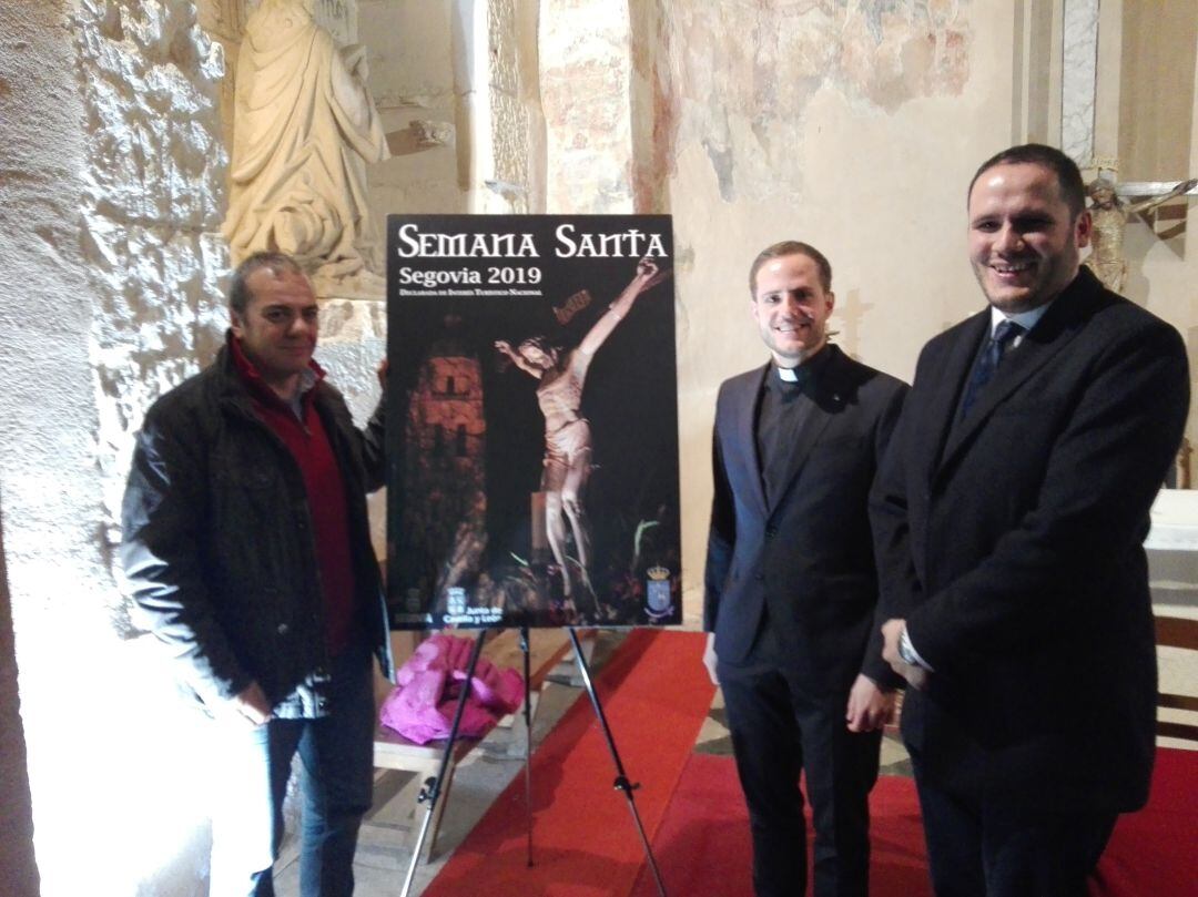 Presentación del cartel y el pregonero de la Semana Santa segoviana