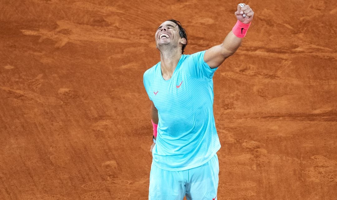 Rafa Nadal, nada más conquistar de nuevo Roland Garros.