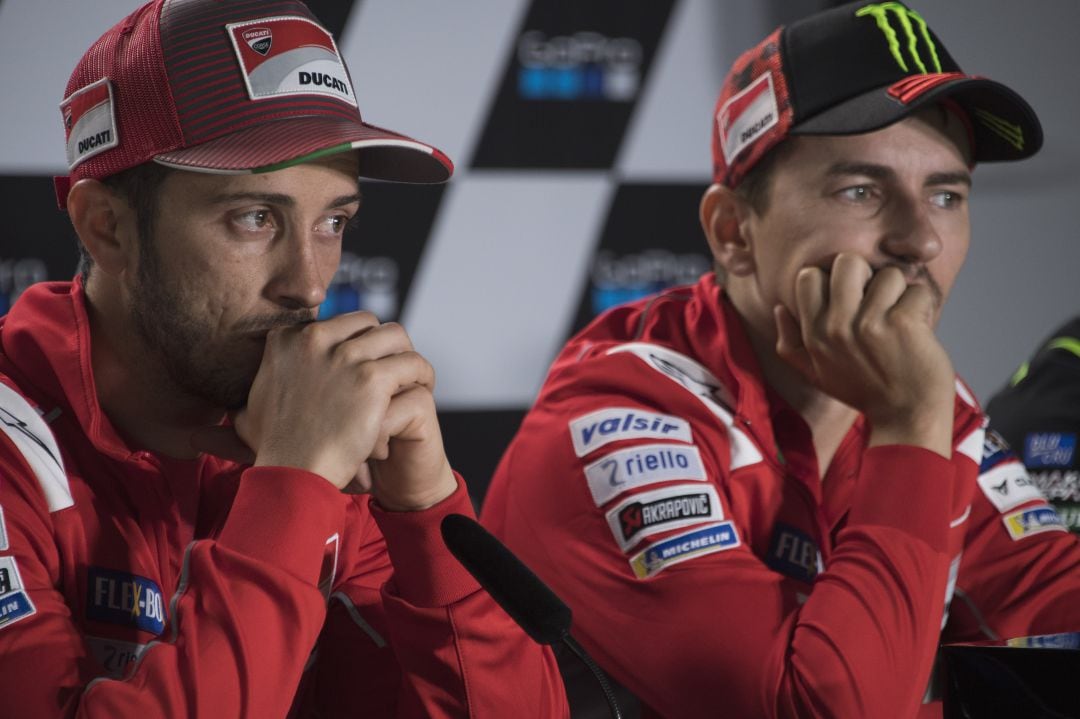 Lorenzo y Dovizioso, en una imagen de archivo