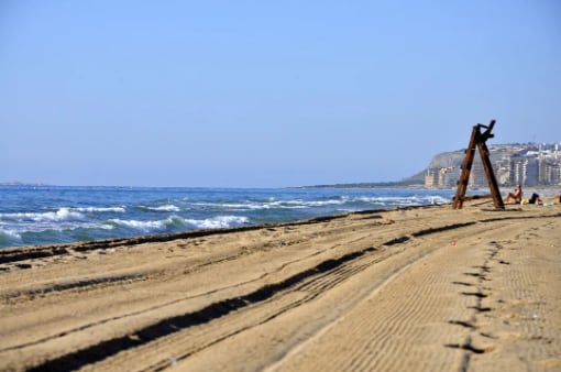 Playa de Urbanova en una imagen de archivo