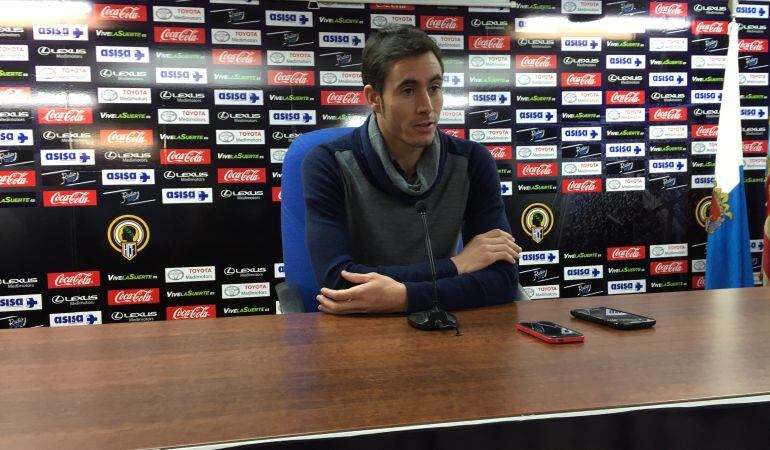 David Mainz durante su presentación