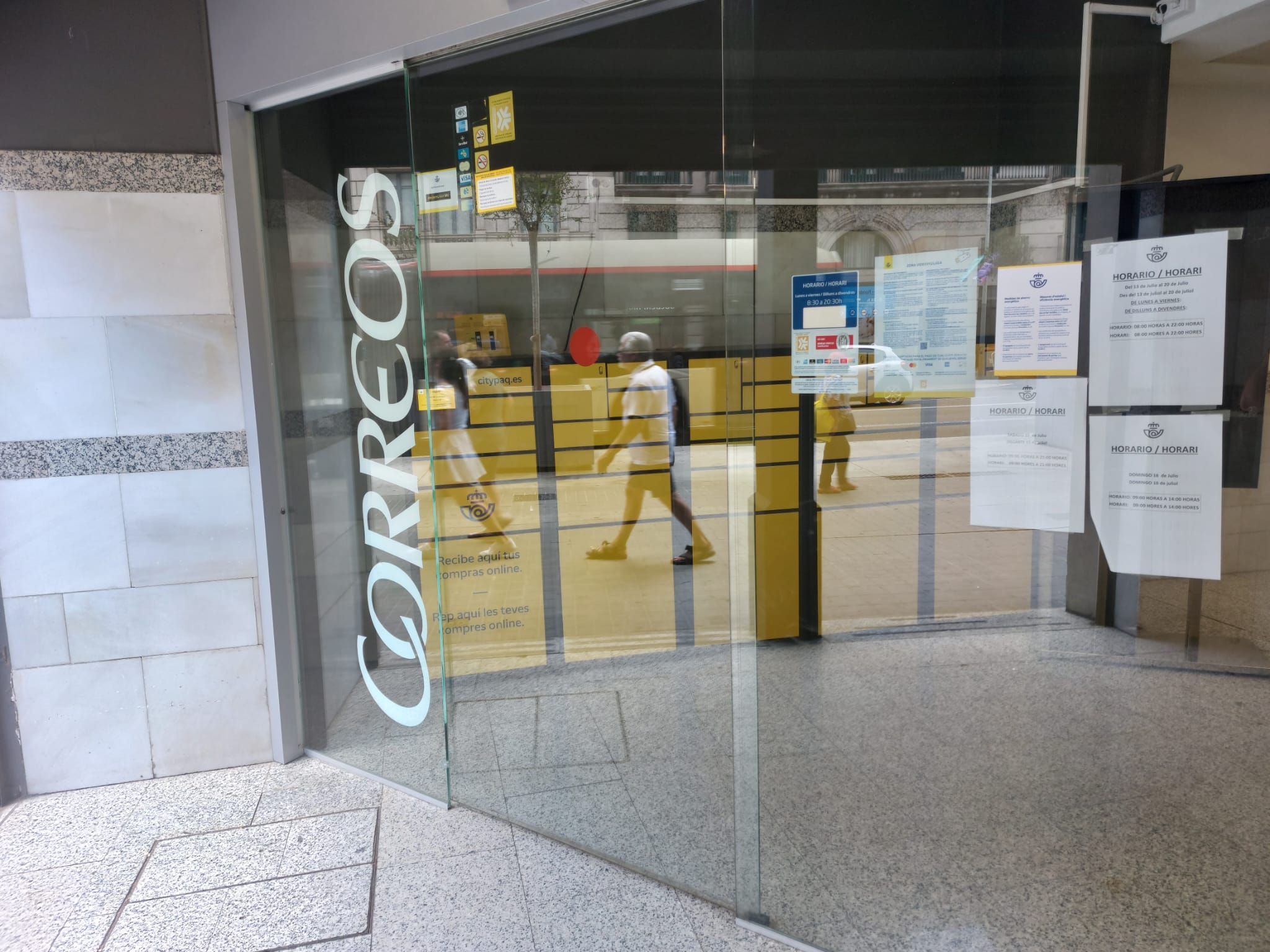 Oficina de Correus a Barcelona (Jofre Pijuan)