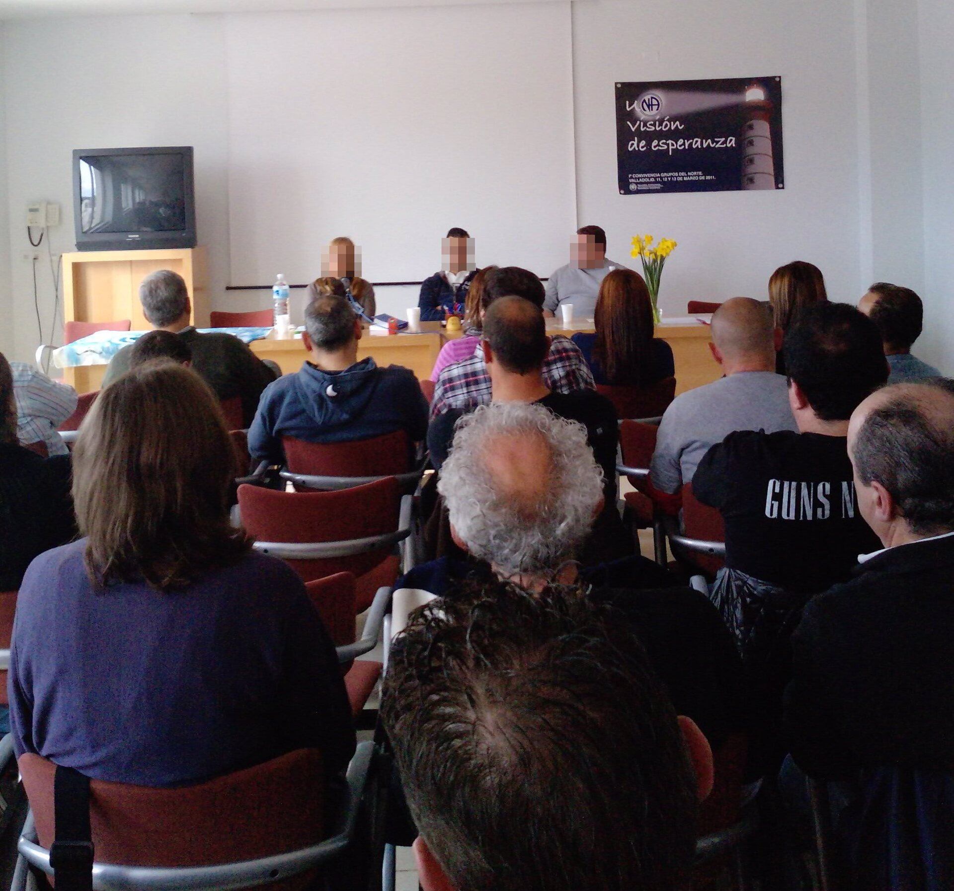 Reunión de un grupo NA. - NA