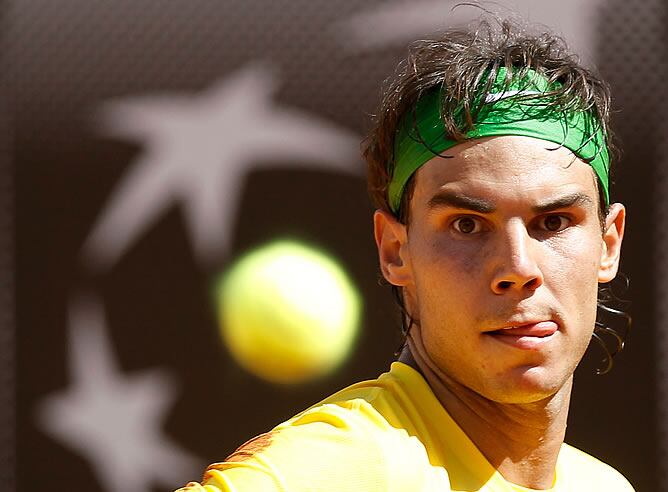 Nadal, durante en Roma