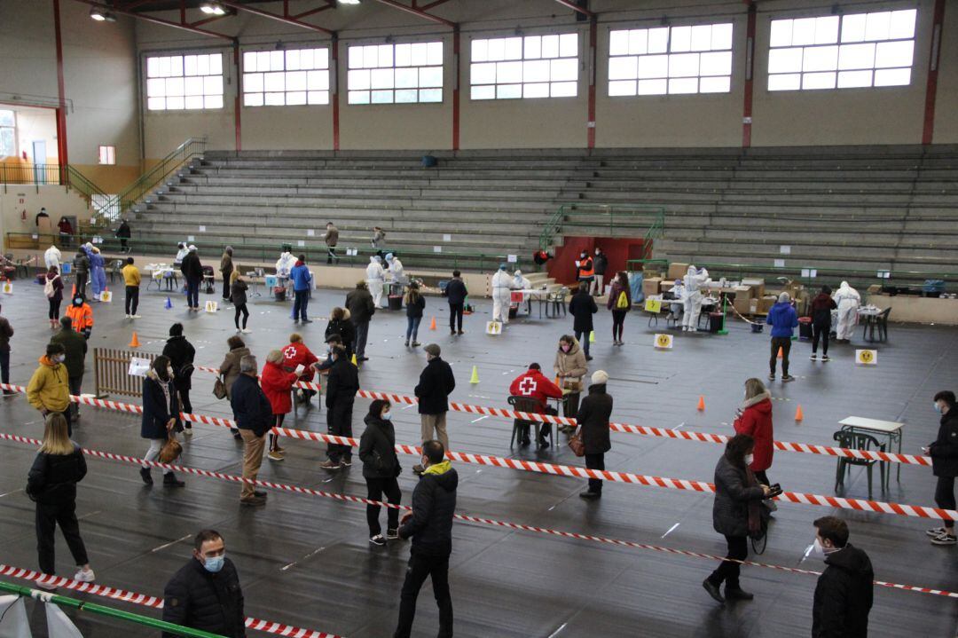 Cribado masivo realizado en Cuéllar recientemente