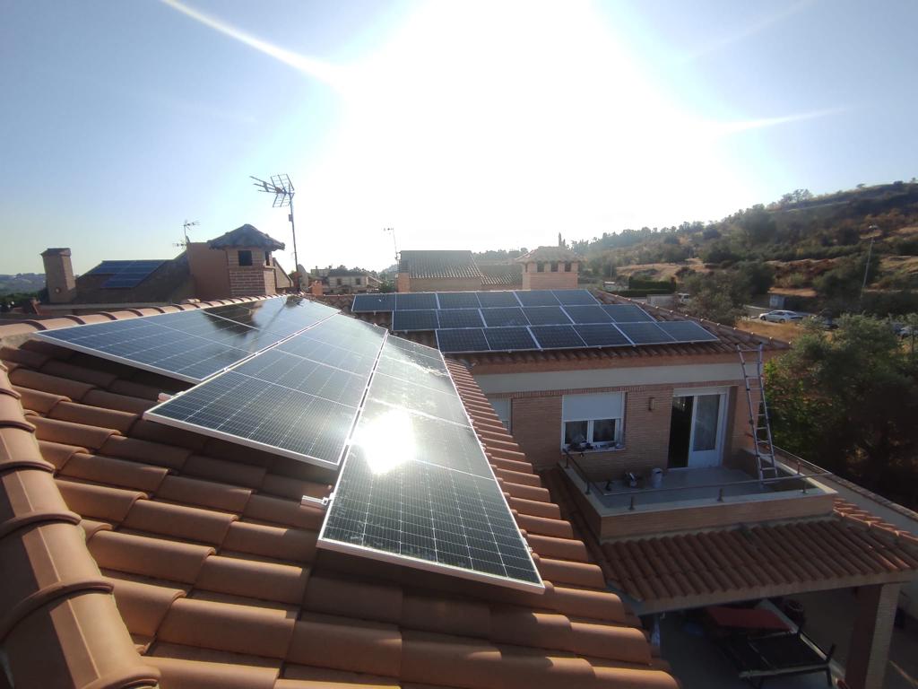 Instalación de placas fotovoltaicas