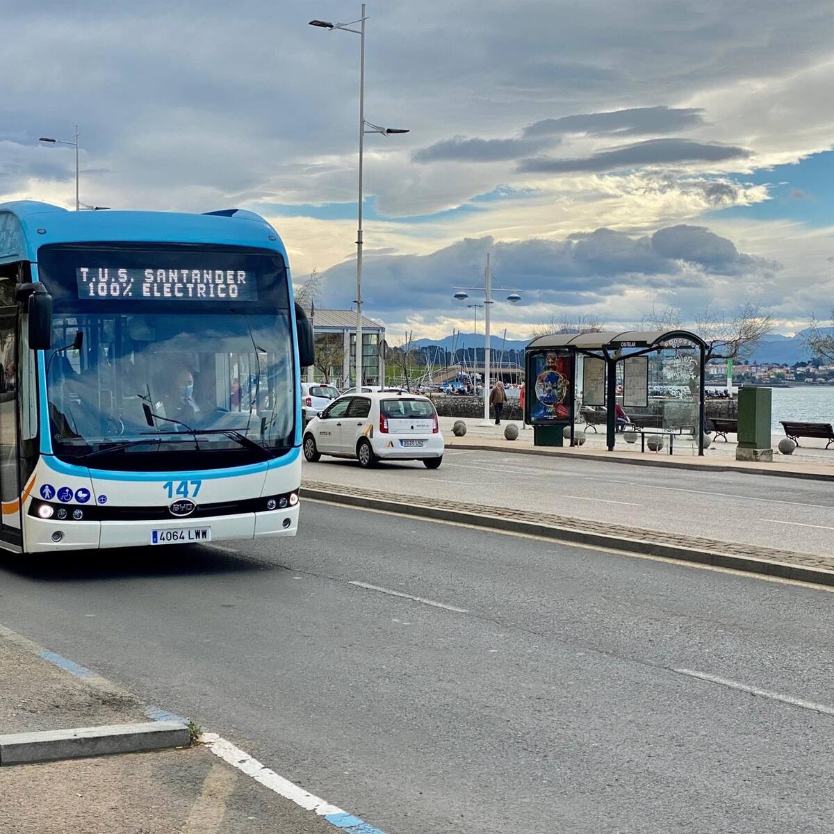 Santander aplicará el descuento del 50% en los abonos del 1 de enero al 30 de junio en los autobuses municipales