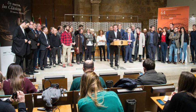 Presentación de la 64 edición del Festival de Mérida