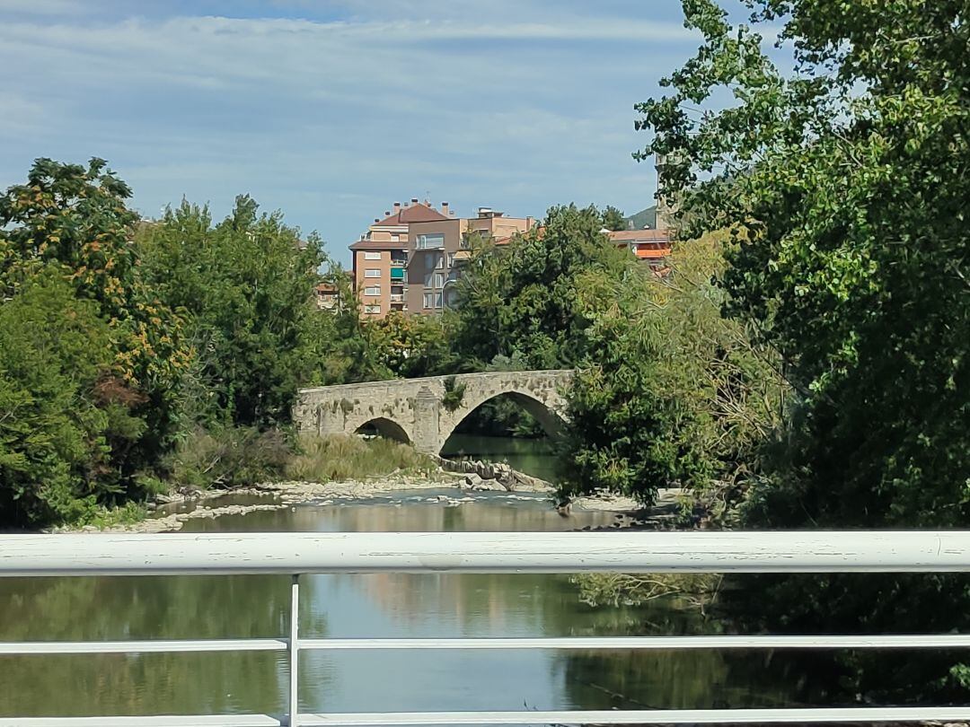 Imagen de la presa de Santa Engracia.