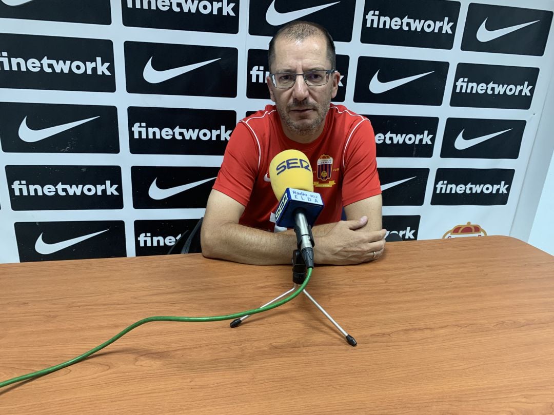 José Juan Romero, entrenador del Eldense