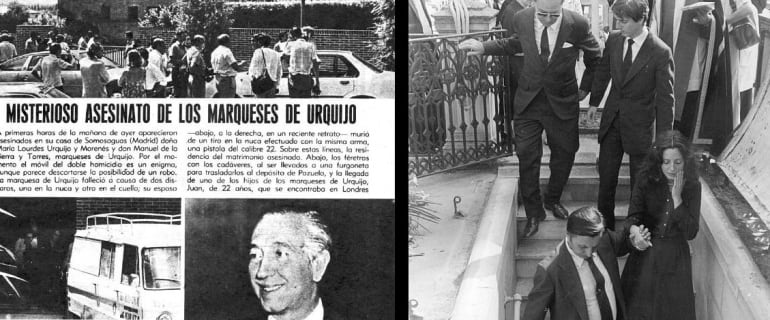 Recortes del diario &#039;ABC&#039; sobre el asesinato ocurrido en 1980.