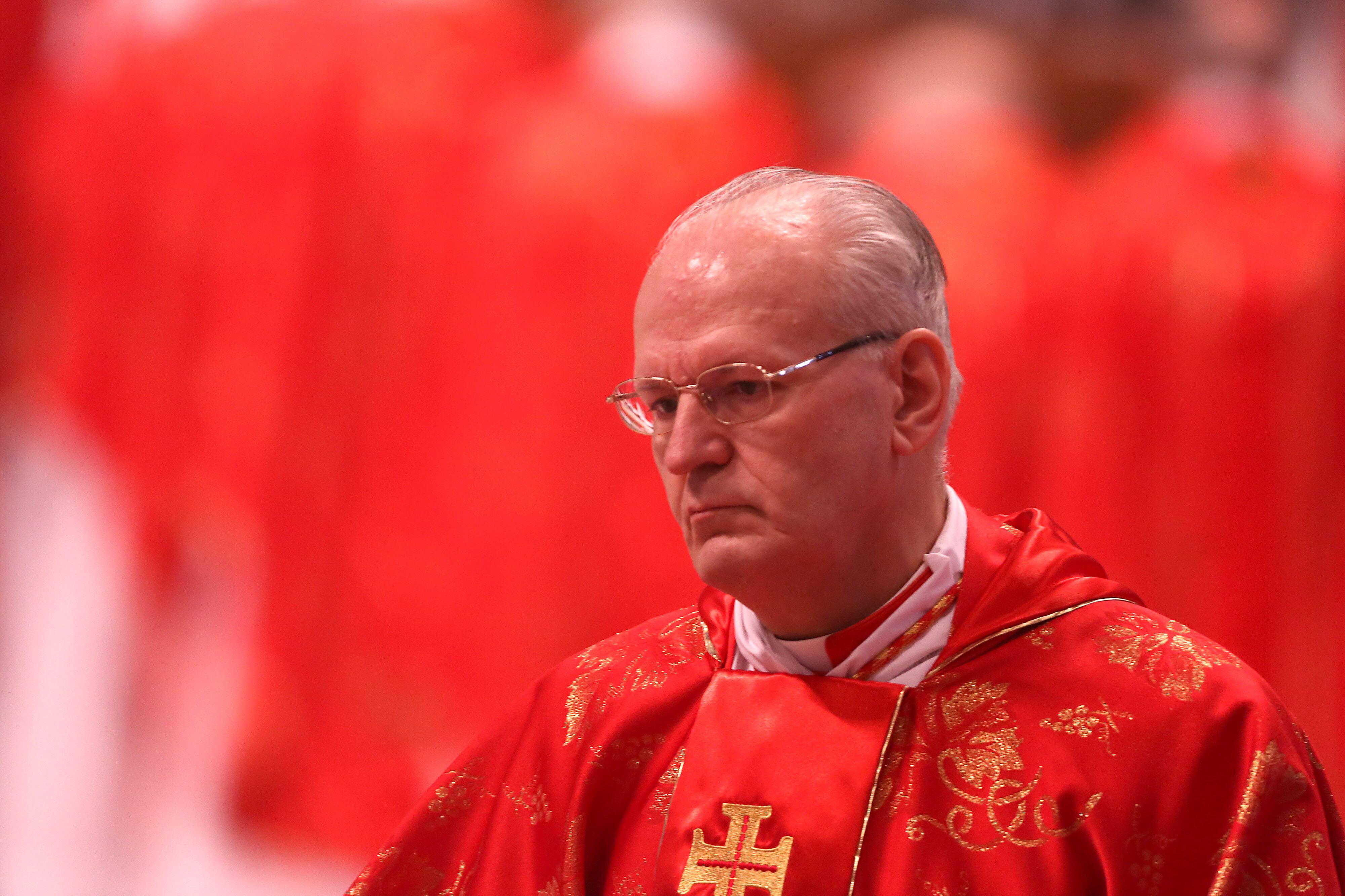 El cardenal Peter Erdo.  (Photo by Franco Origlia/Getty Images)