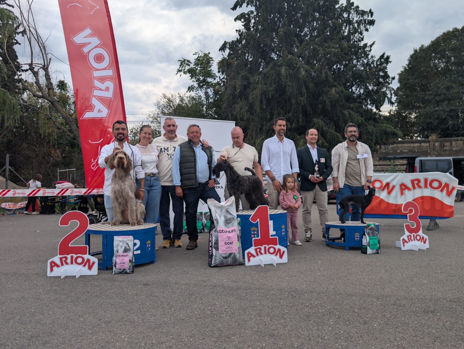 El IX Concurso Nacional de Morfología Canina ‘Ciudad de Monzón’.