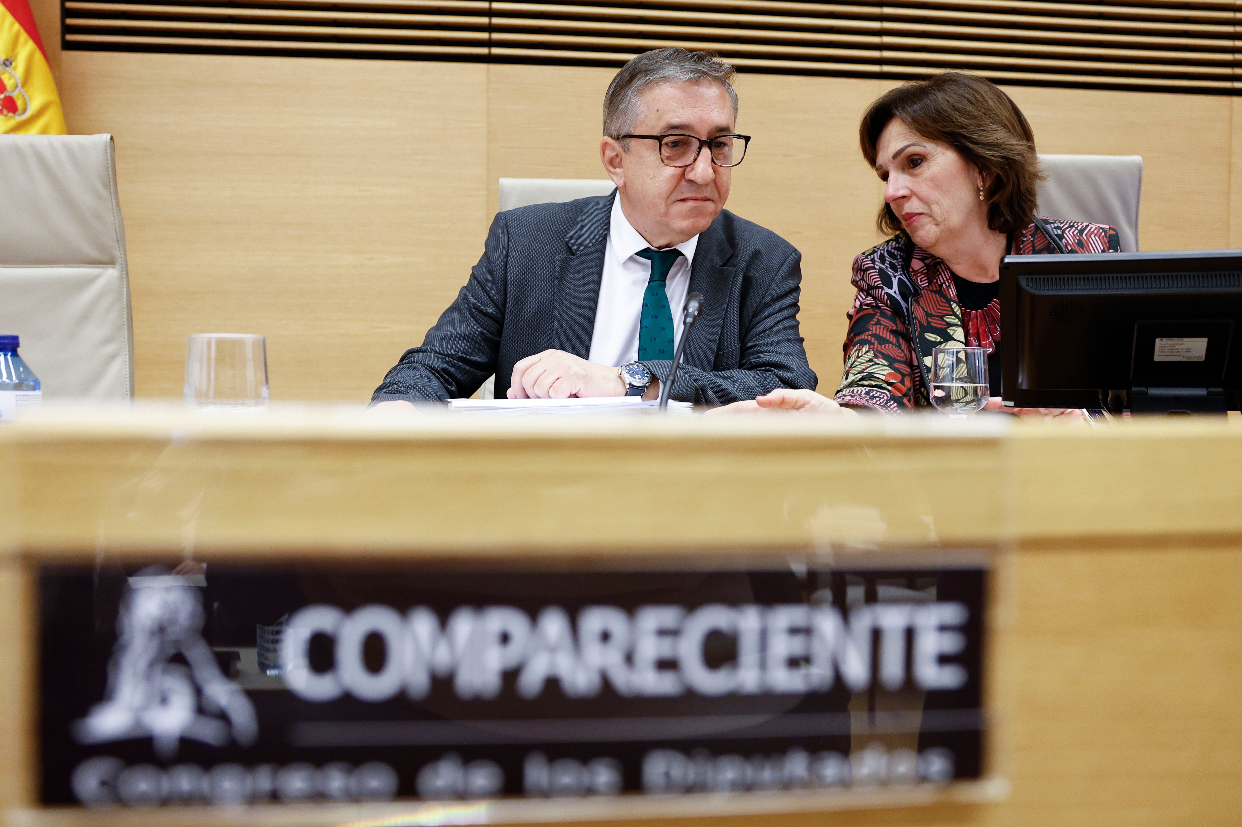 MADRID, 01/12/2025.- El consejero de Educación y Cultura de la Generalitat, José Antonio Rovira comparece en la Comisión de Investigación del Congreso sobre la gestión de la dana, este lunes. EFE/ Rodrigo Jimenez