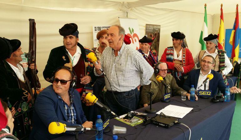 Pedro Preciado en el &#039;Sevilla, pueblo a pueblo&#039; emitido con motivo de la Feria Agroalimentaria de Los Palacios