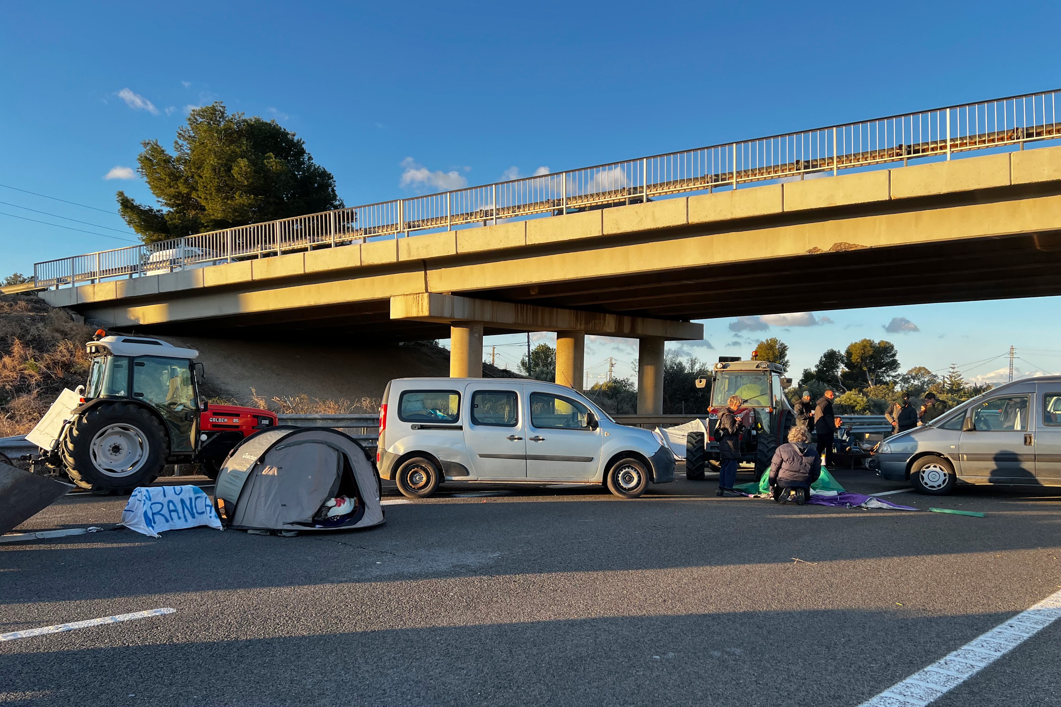 Protesta a l&#039;AP7