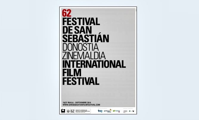 Cartel oficial de la 62º edición del Festival Internacional de Cine de San Sebastián